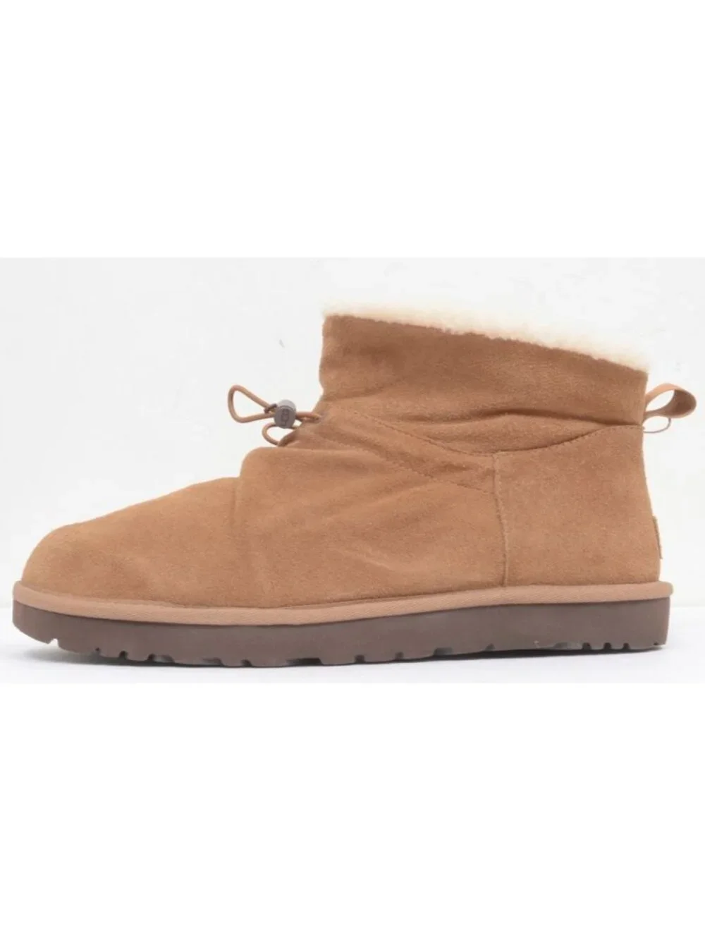 UGG Women's 12 Classic Mini Toggler Boot UGGplush™ Upcycled Wool Suede Bootie